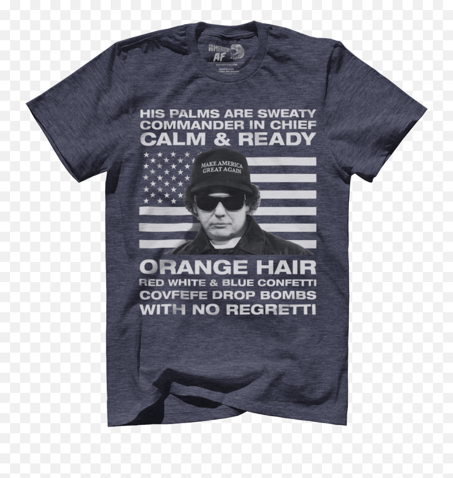 Donald Vs Eminem American Af - Aaf Nation Jaws Straws Shirt Png,Eminem Transparent