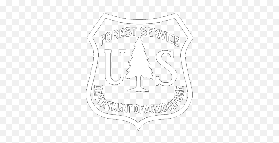 Turkeyhead - Usda Forest Service Vector White Logo Png,Forest Service Logo