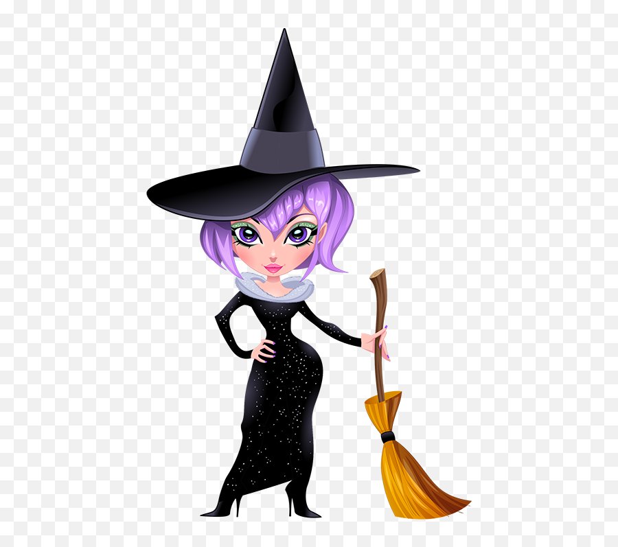 Transparent Witch Clipart Png - Halloween Betty Boop,Transparent Witch
