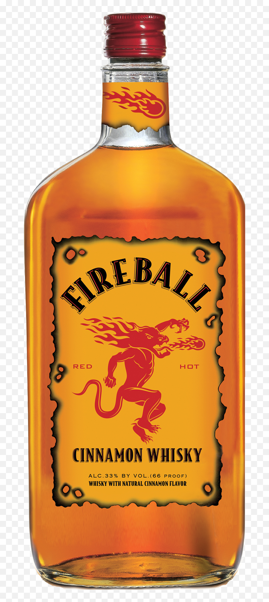 Fireball Whisky - Fireball Cinnamon Whisky Png,Fireball Whiskey Png