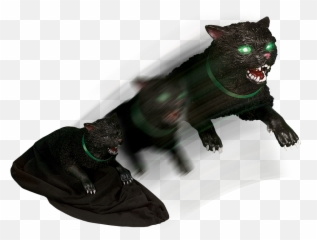 Jumping Cat - Spirit Halloween png