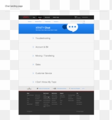 Comcast Chat Redesign U2014 Navitk Png