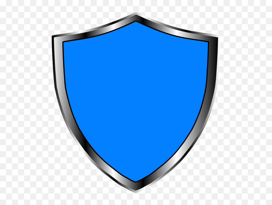 Shield Blue Clip Art - Shield Blue Logo Png,Blue Shield Png