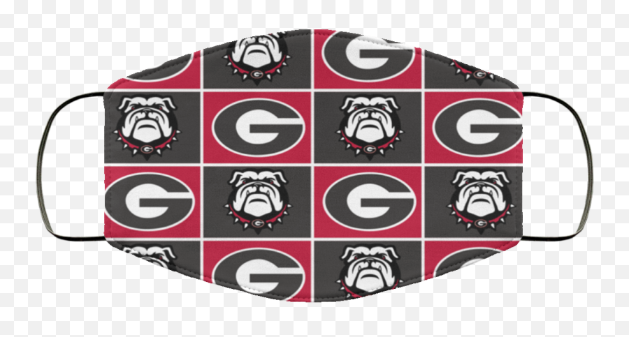 Georgia Bulldogs Face Mask Washable - Circle Png,Georgia Bulldogs Png