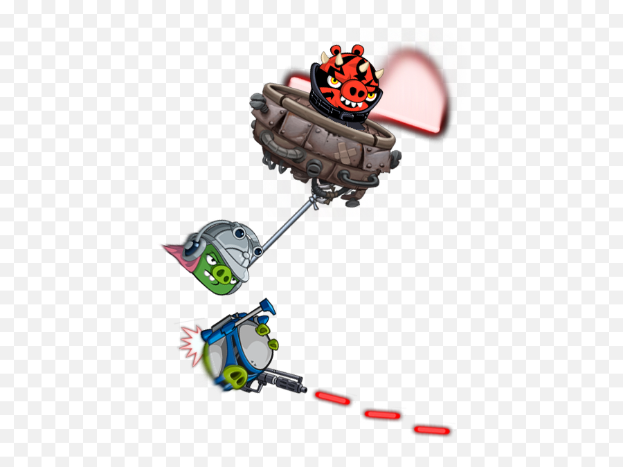 Attack Of Darth Maul Zam Wesell And Jango Fett By A Ship To - Angry Birds Star Wars 2 Ship Png,Darth Maul Icon