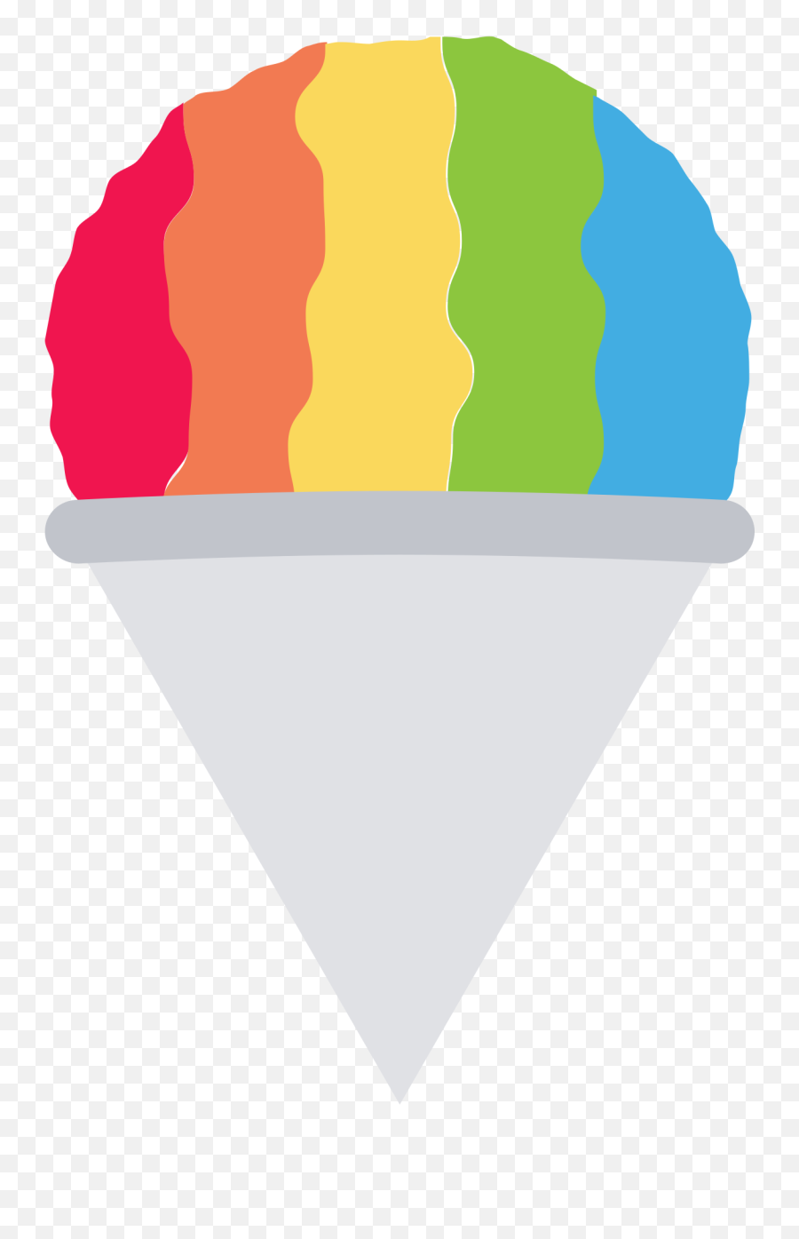 File Emojione Wikimedia Commons Png - Shaved Ice Cartoon Transparent Background,Snow Cone Icon