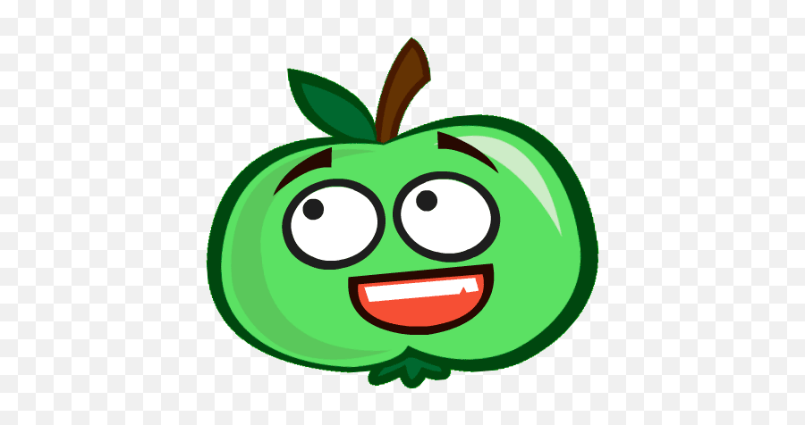 Apple Animated - Happy Png,Cute Apple Store Icon
