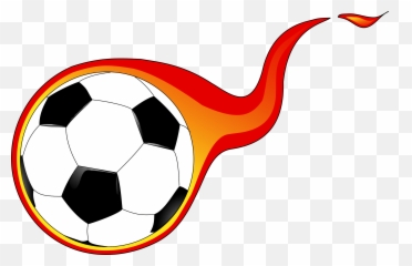 Flaming Soccer Ball 01 - Free Clipart png