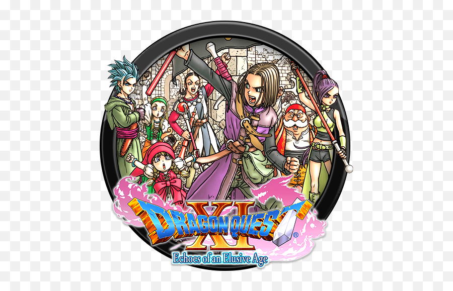 Echoes Of An - Dragon Quest 11 3ds Boxart Png,Dragon Age Inquisition Steam Icon