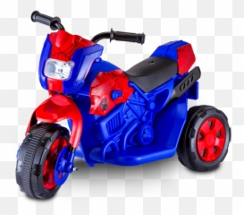 Spider - Man Trike Spiderman Motorcycle For Kids png