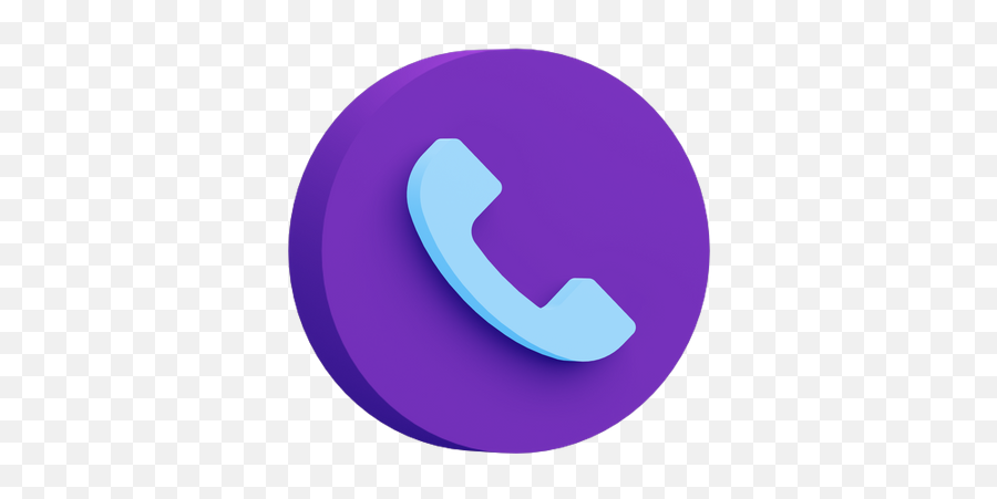 Phone Icon - Download In Flat Style Calling 3d Illustration Png,Icon For Phone