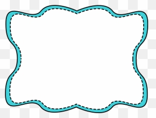 Frame Clipart Blue Transparent Free For Download - Green And Black Borders png