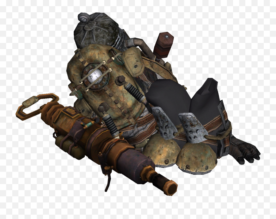 Big Daddy Free Png Image Arts - Explosive Weapon,Bioshock Png