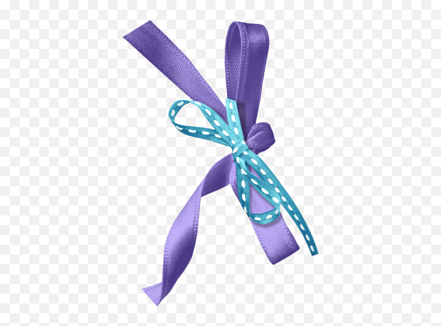 Scrapbooking Ruban Violet Png Tube - Purple Ribbon Png Gift Wrapping,Purple Ribbon Png