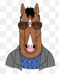 Custom Mobile Messaging Stickers - Bare Tree Media Bojack Horseman No Background png