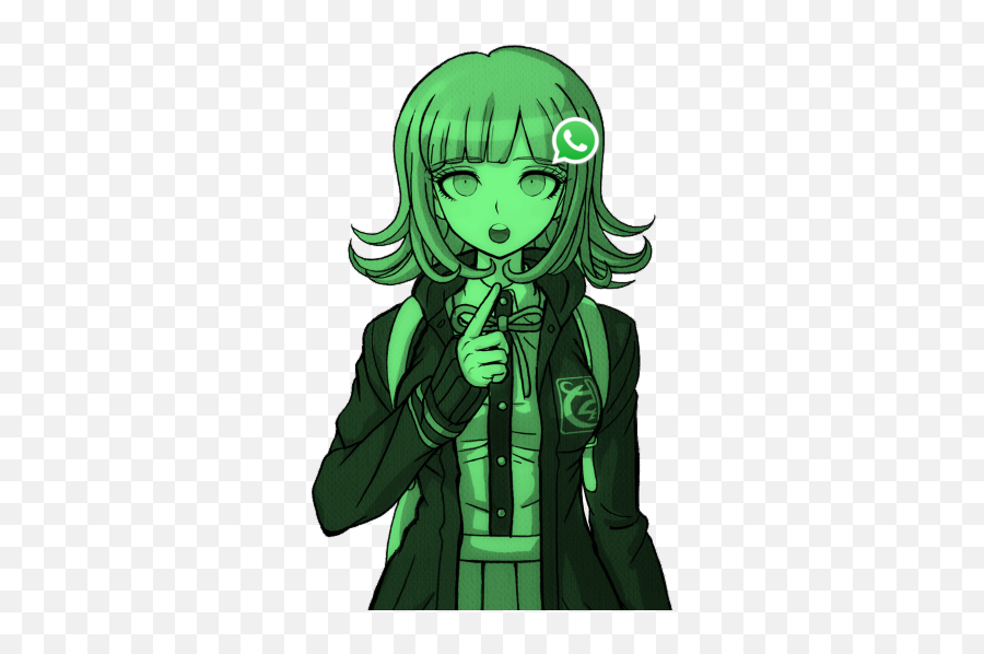 Chiaki Whatsapp Rdanganronpa - Chiaki Nanami Sprites Png,Chiaki Icon