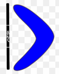 Download Boomerang Clip Art - Boomerang Template Png,Boomerang Png