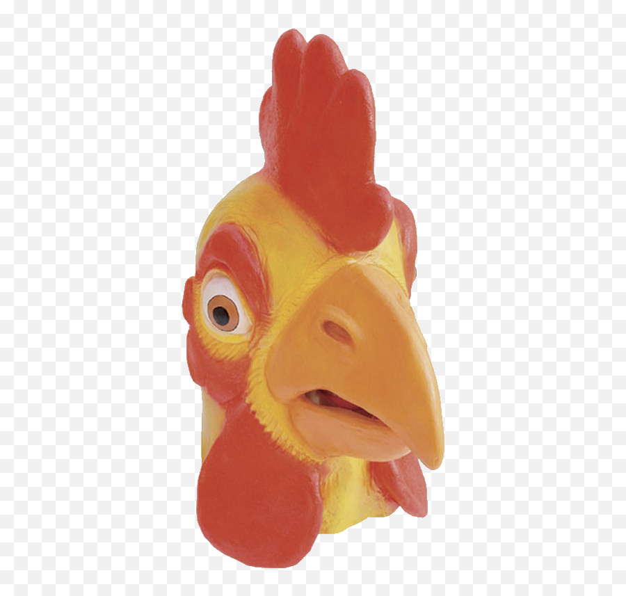 Latex Animal Mask - Rooster Png,Rubber Chicken Png