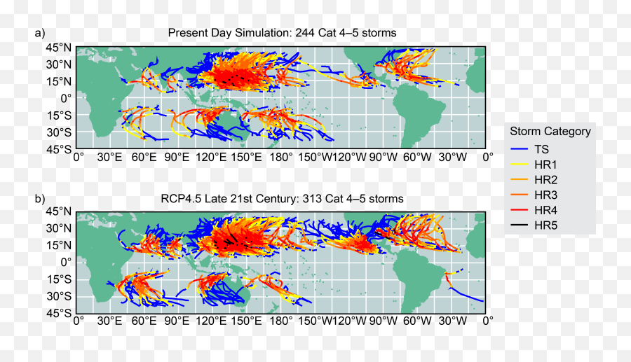 Extreme Storms - Climate Science Special Report Plot Png,Topical Storm Icon