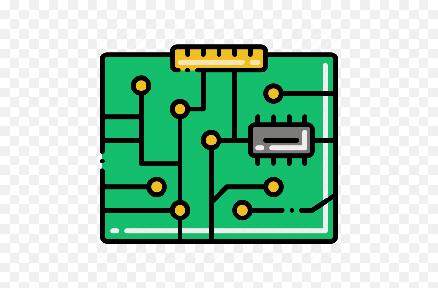 Board Circuit Motherboard Icon - Download On Iconfinder Vertical Png,Circuit Icon Png
