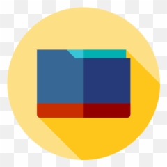 Folder Interface Storage File Data - Folders Vector Circle png