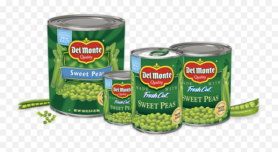 Sweet Peas Del Monte Foods Inc - Del Monte Sweet Peas Png,Peas Png
