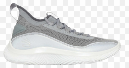 Curry 8 - Under Armour Grey png