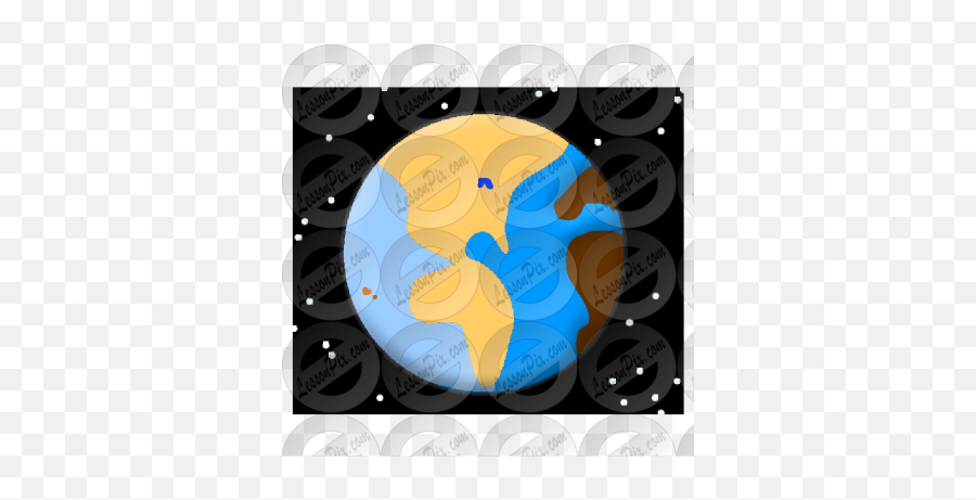 Earth Picture For Classroom Therapy Use - Great Earth Clipart Circle Png,Earth Clipart Transparent