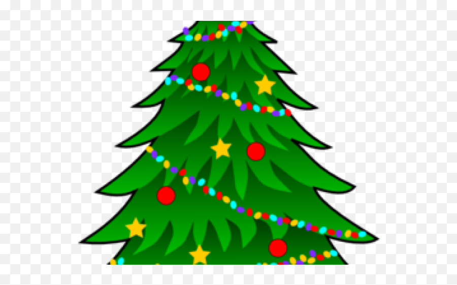 Bulb Clipart Christmas Tree Light - Christmas Tree With Lights Clipart Png,Christmas Bulb Png