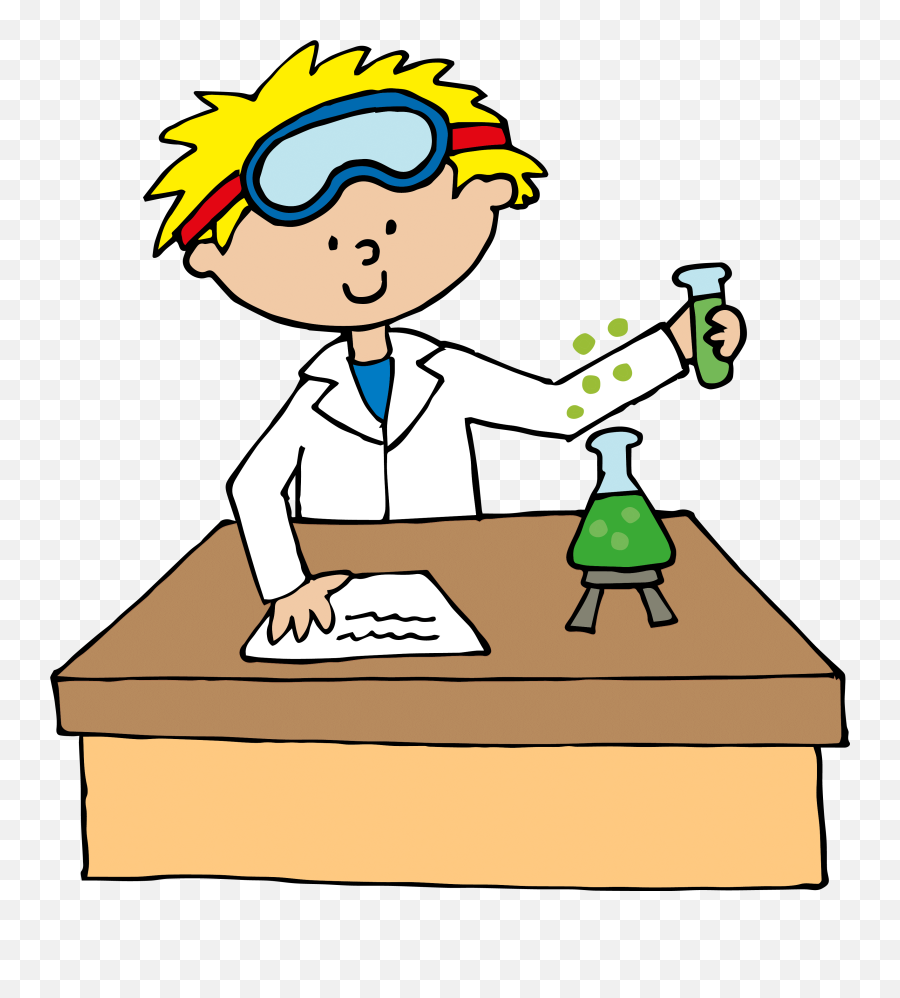 Clip Art School Science Clipart - Scientist Clipart Png,Scientist Clipart Png