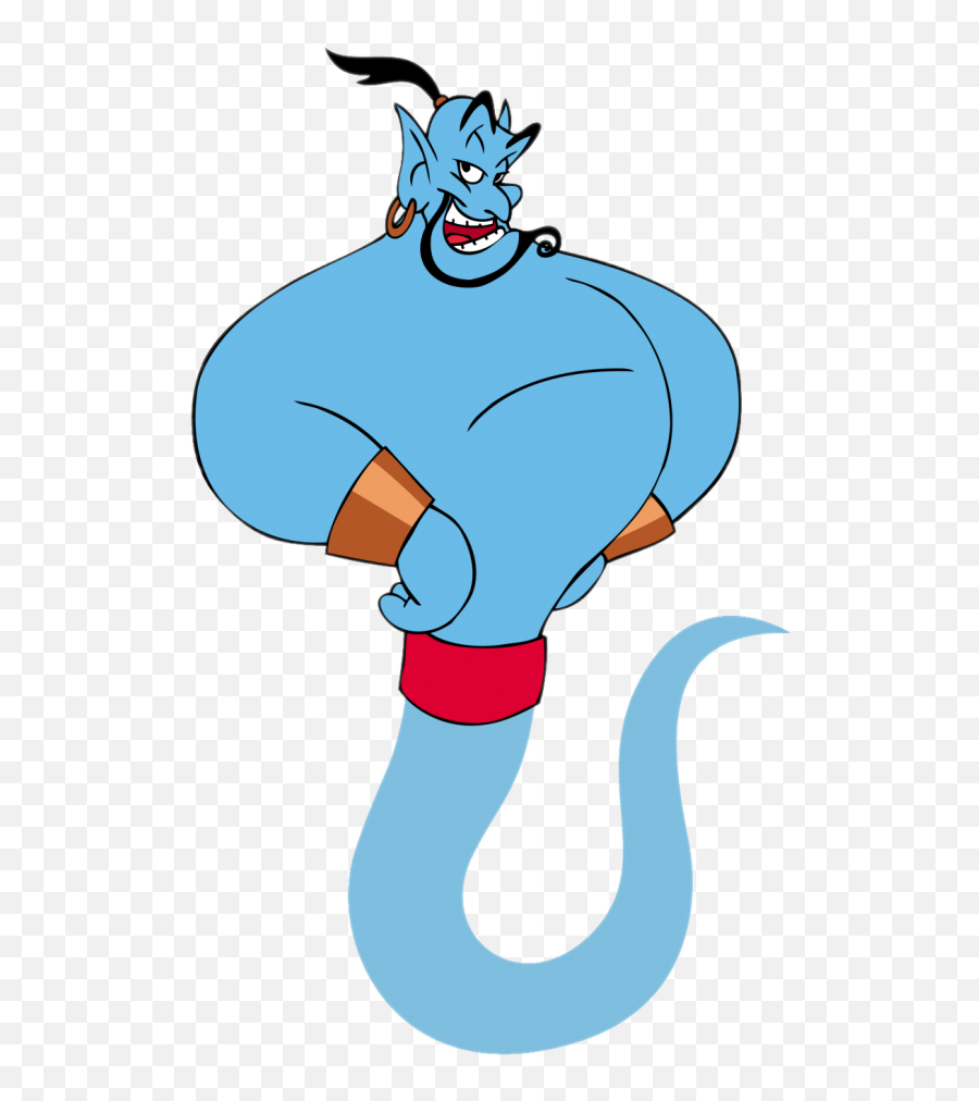 Transparent Genie Smiling Png Image