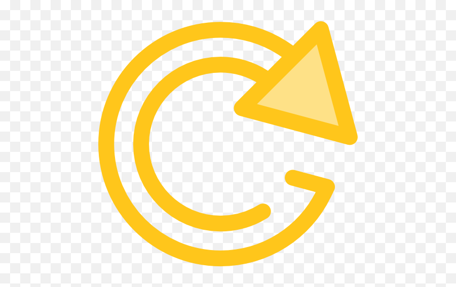 Arrows Reload Orientation Loading Direction Ui - Icon Reload Yellow Png,Loading Icon Png