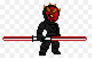 Darth Maul - Darth Maul Pixel Art Png,Darth Maul Png