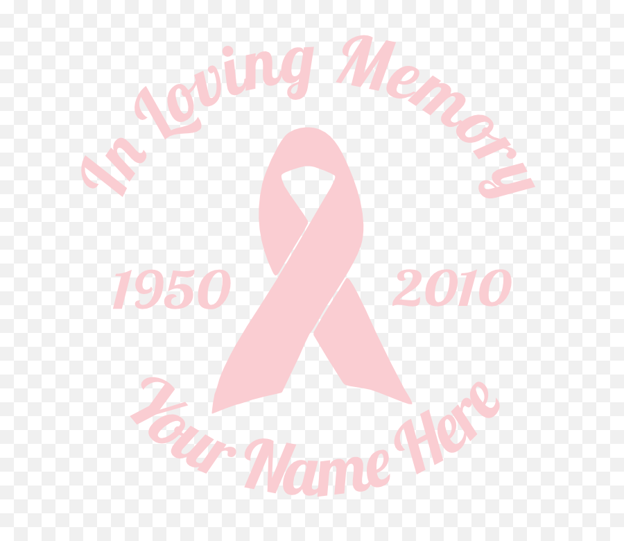 Loving Memory Ribbon Sticker - Poster Png,In Loving Memory Png
