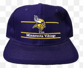 Minnesota Vikings Vintage Snapback Hat - Baseball Cap Png,Minnesota Vikings Png