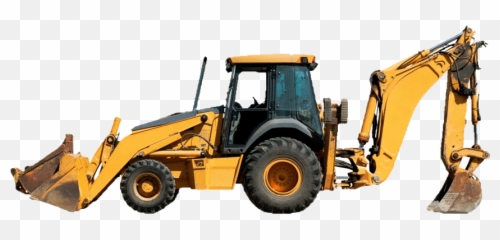 Png Back Hoe - Backhoe Excavator Full Size Png Download Back Hoe Excavator,Hoe Png