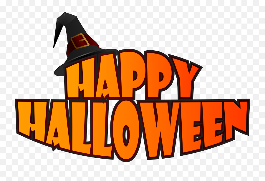Happy Halloween Clipart Transparent Background - Happy Halloween Free Clip Art Png,Witch Transparent Background