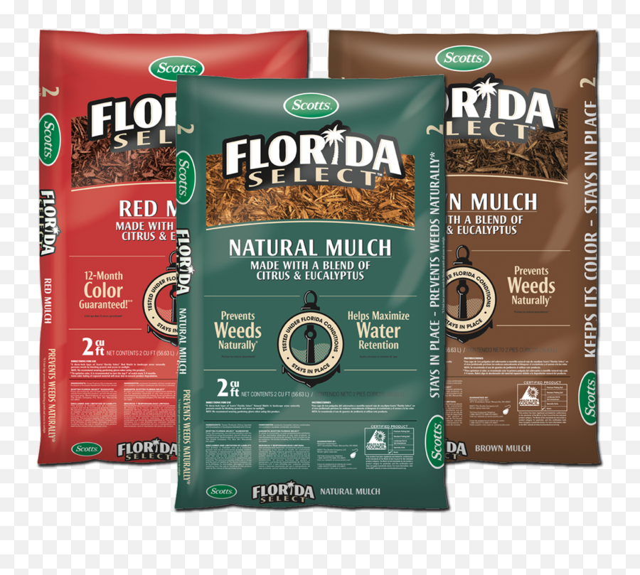 Scotts Florida Selecttm Natural Mulch - Scotts Mulch Png,Mulch Png