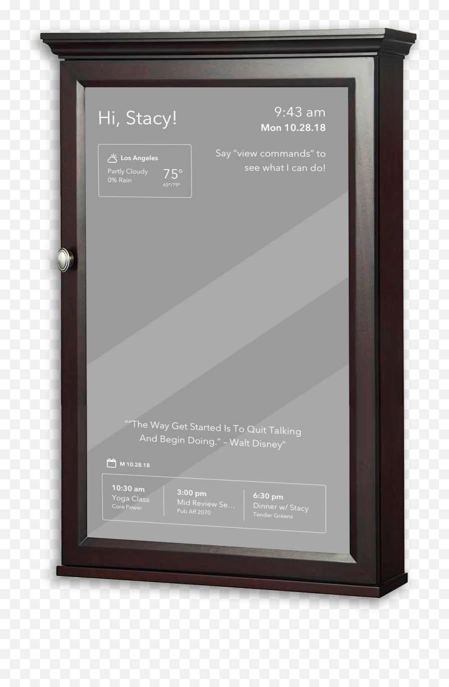 Smart Mirror - Home Door Png,Mirror Png