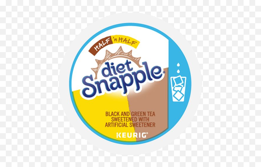 Snapple Diet Half U0027n Lemonade Iced Tea K - Cups Keurig Png,Snapple Png