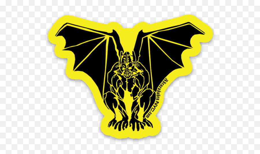 Abra Gargoyle Sticker U2013 Abracadabranyc Png Superman Logo Stencil