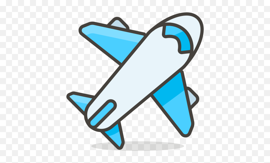 Airplane Free Icon Of 780 Vector Emoji - Vliegtuig Emoji Png,Plane Emoji Png
