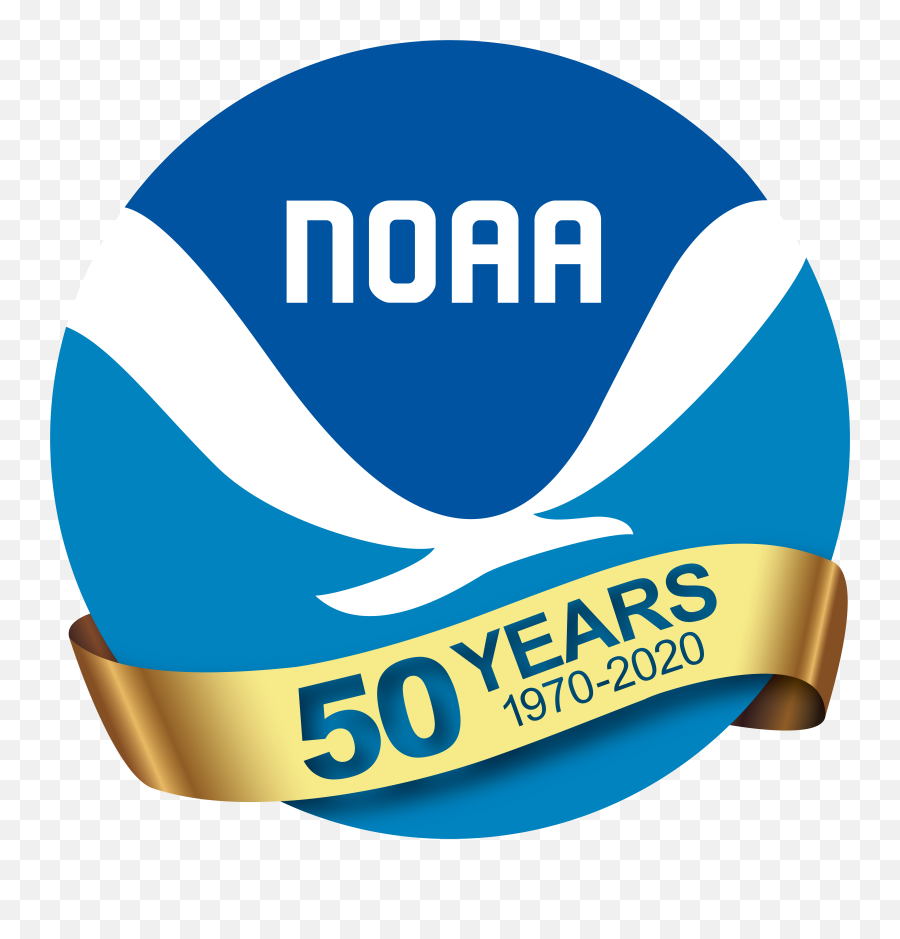 Noaa 50th Anniversary - Noaa 50 Png,50th Anniversary Logo