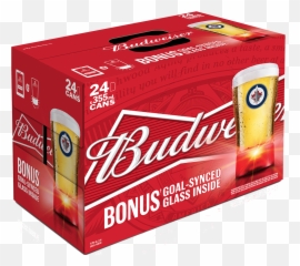Budweiser Winnipeg Jets Pack With Red Light Goal - synced png