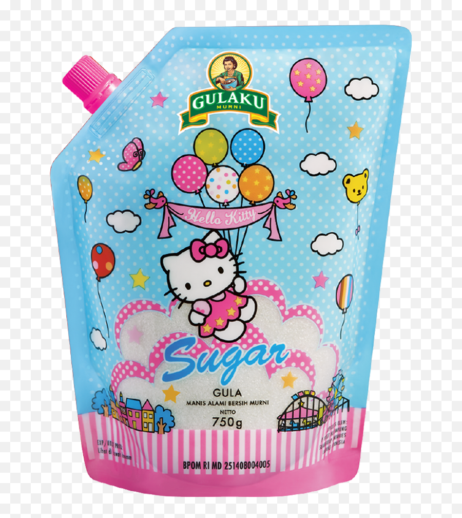 Download Gulaku 03 Pouch Hellokitty Ballon - Gulaku Hello Hello Kitty Png,Hellokitty Png