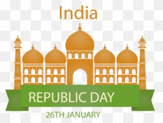 India Republic Day Taj Mahal Vector Png - Plaza De Armas Of Pachacamac,Taj Mahal Png