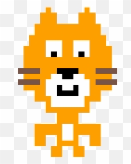 Pixilart - Scratch Cat Pixel png