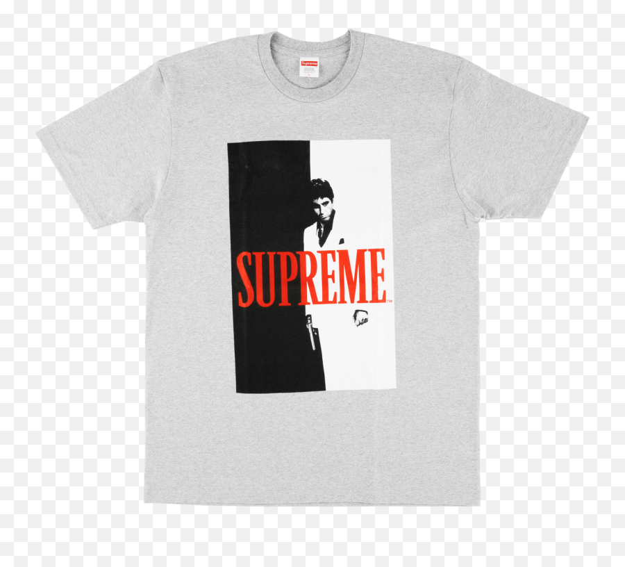 Supreme Scarface Split Tee - Short Sleeve Png,Tony Montana Logo