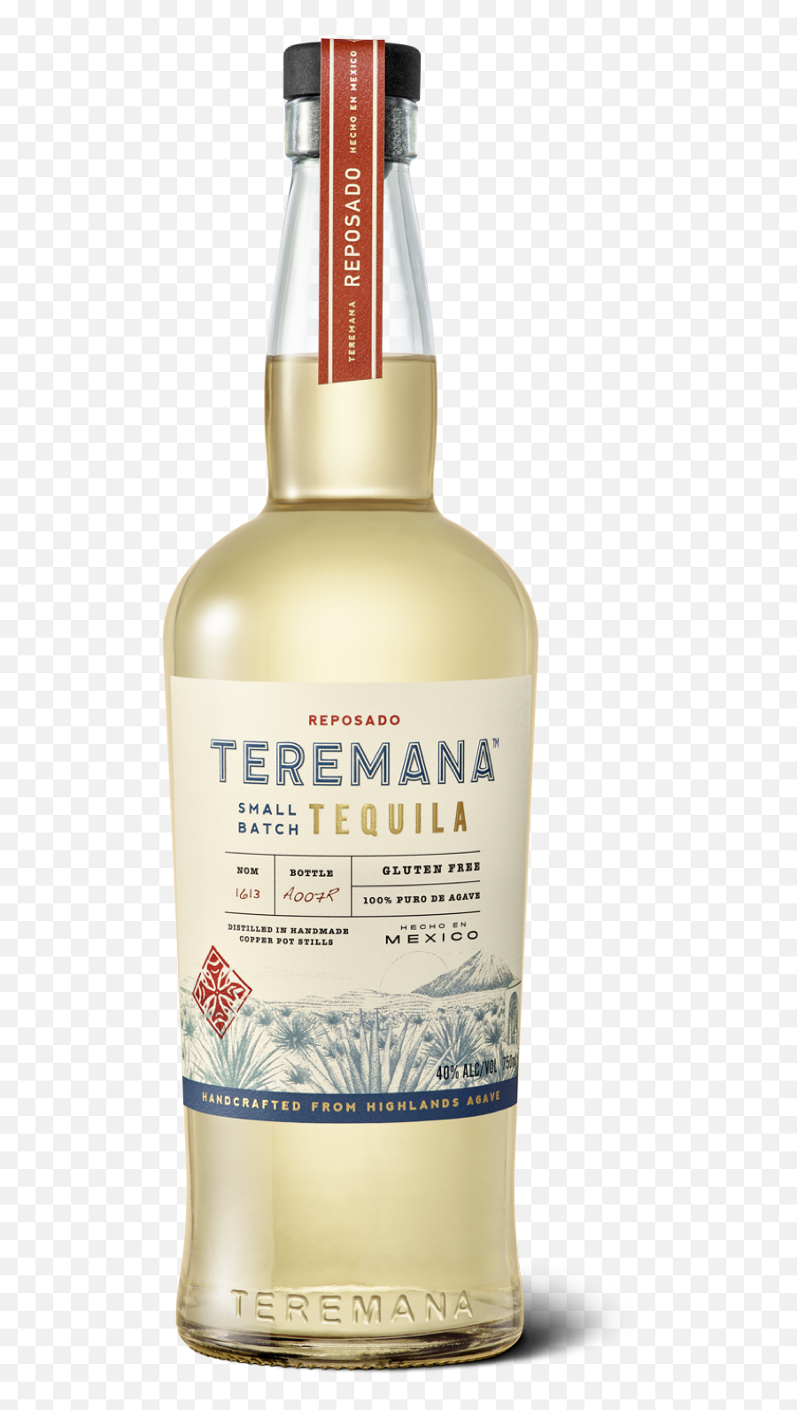 Teremana Reposado Tequila - Teremana Tequila Reposado Png,Patron Bottle Png