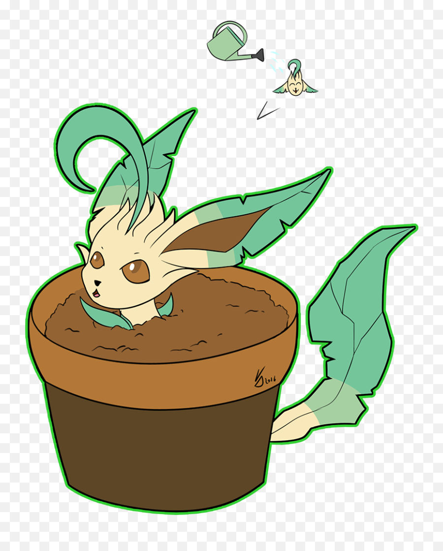 Lackedragon - Fictional Character Png,Leafeon Png